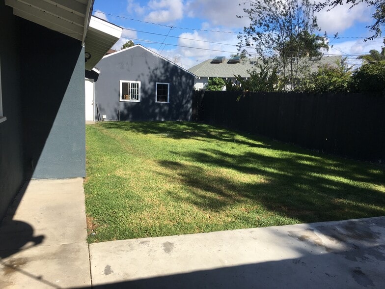 Back yard - 184 E 19th St