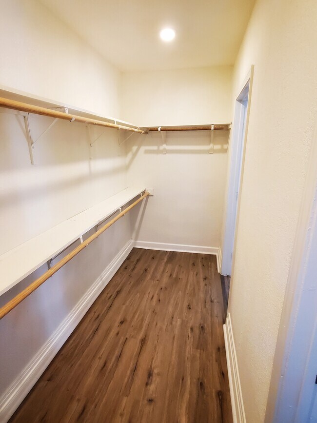 Huge walk-in closet with two doors. Secondary closet located on the far side of the room. - 37438 Meadowview Dr