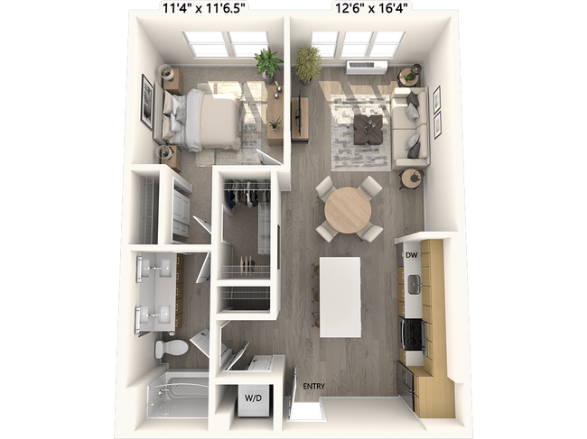 Floorplan - Avalon Redmond Campus