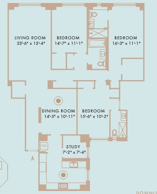 Floorplan - 845 W End Ave