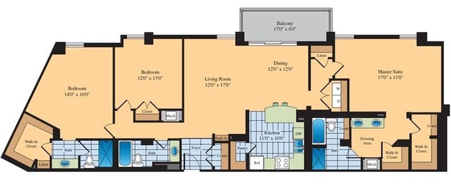 Floorplan - Cortland at McLean