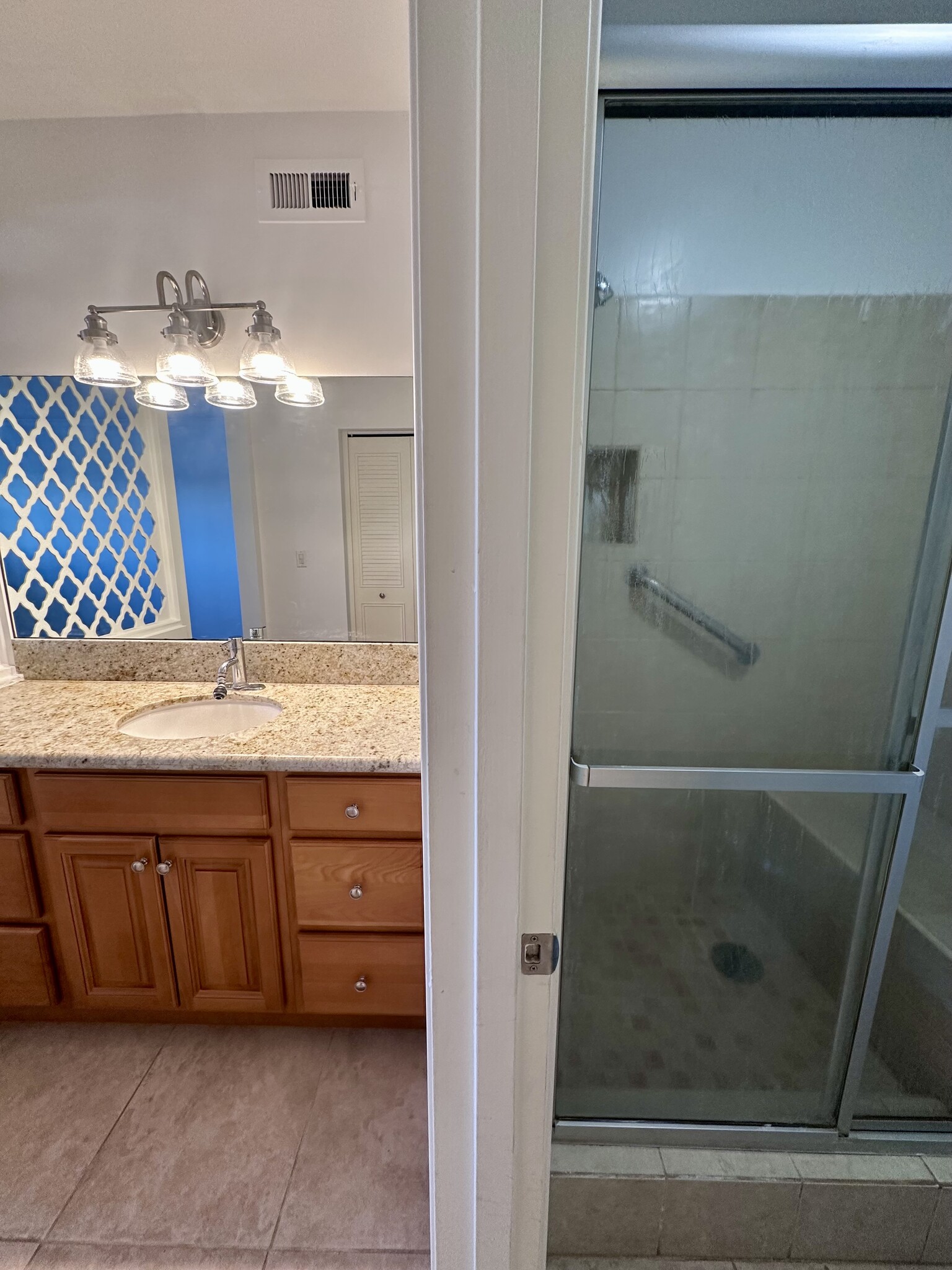 Master restroom with shower - 1200 W Huntington Dr