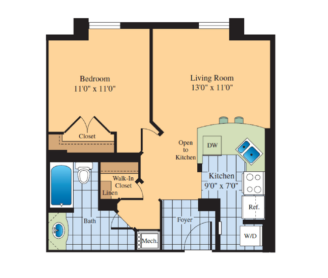 Floorplan - The Ashby at McLean