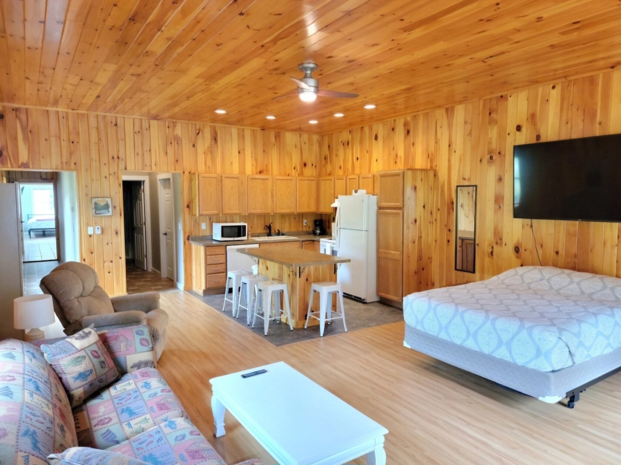 Open Floor Kitchen/Living Area - 2050 N Haze Rd