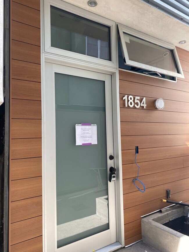 Front door - 1854 Stoner Ave