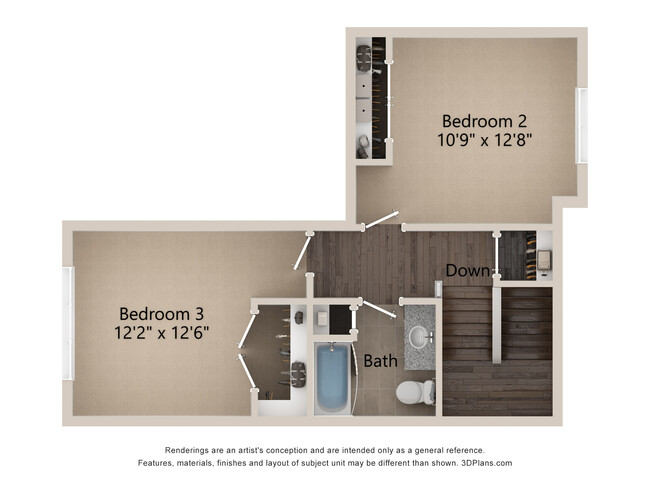 Floorplan - Devil's Lake Townhomes