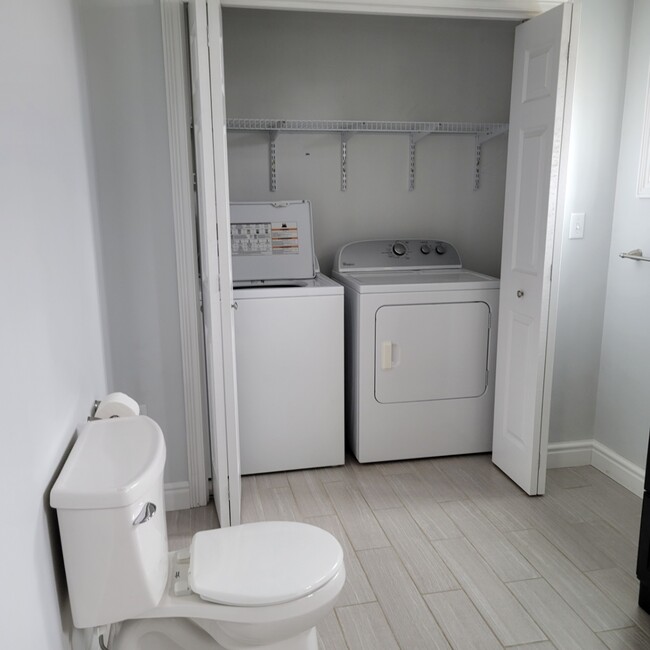 Laundry in Bathroom - 1516 Thackery St