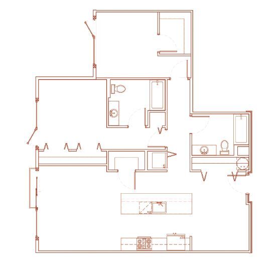 Floorplan - Youngstown Flats