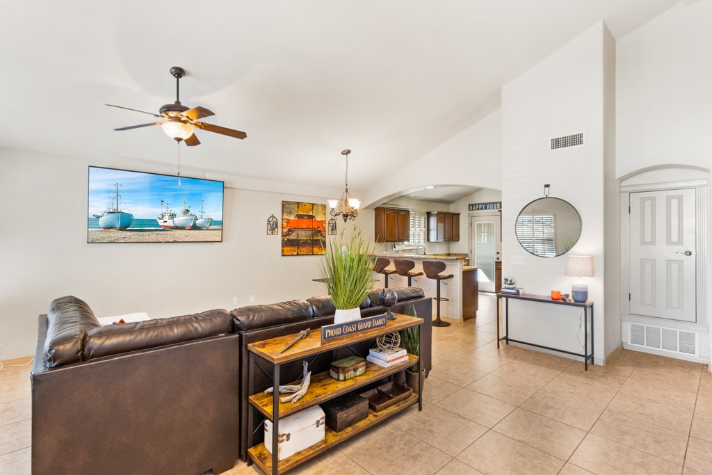 Living Room and Kitchen - 11341 Manuel Moreno Dr
