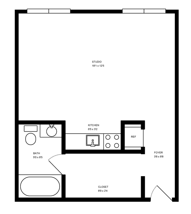 Floorplan - The Chase Apartment Homes