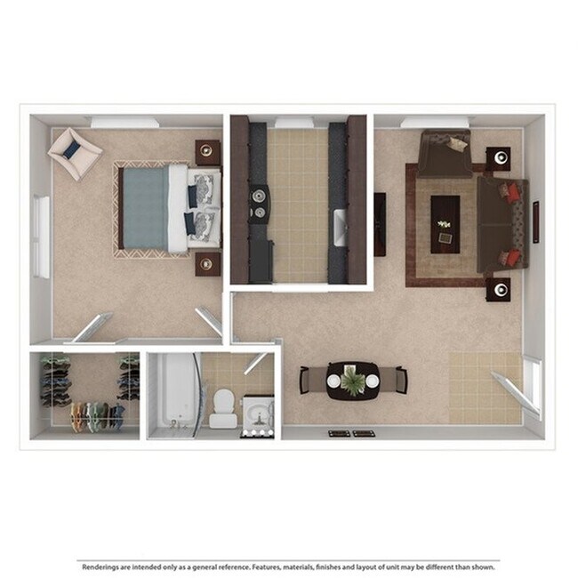 Lakeview 1BD 1Bath 595sqft - Lakeview