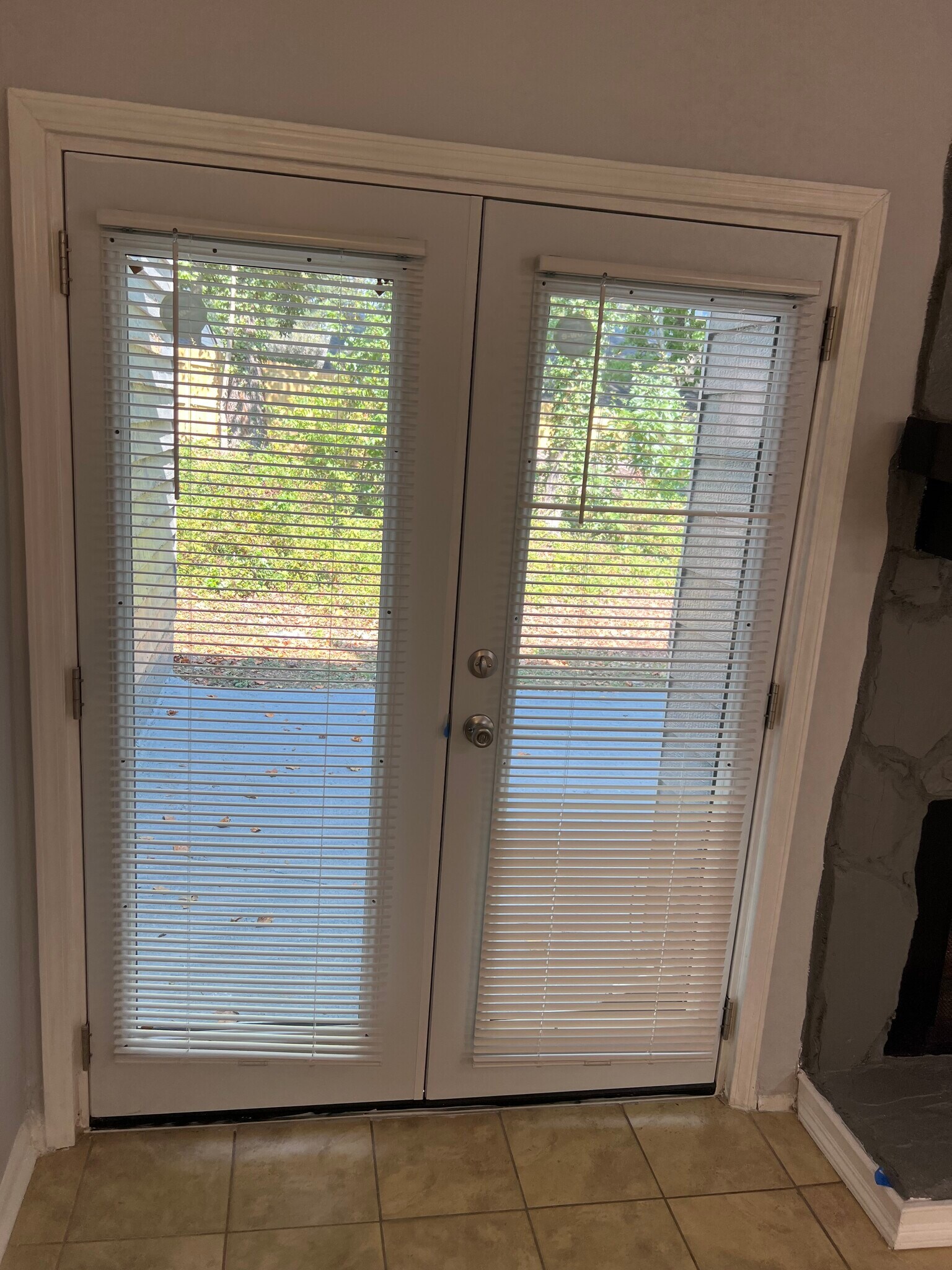 Back porch french doors - 6419 Baker Ct