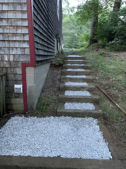Walkway to Unit B - 194 Westview Dr
