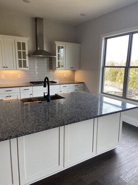 granite countops with glass cabinets - 1026 October Park Way