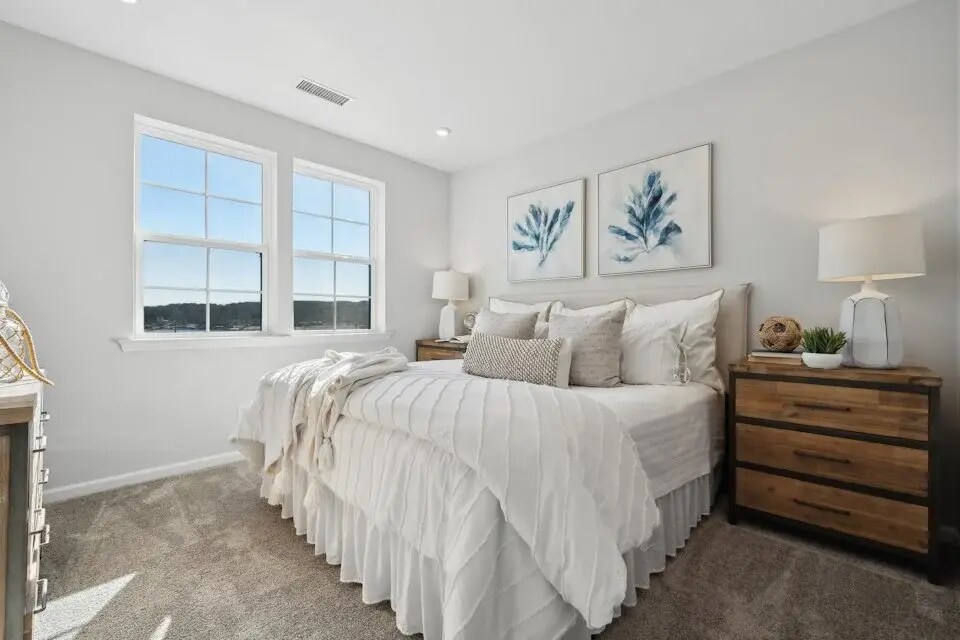 main bedroom staged - 4455 Reed Creek Dr