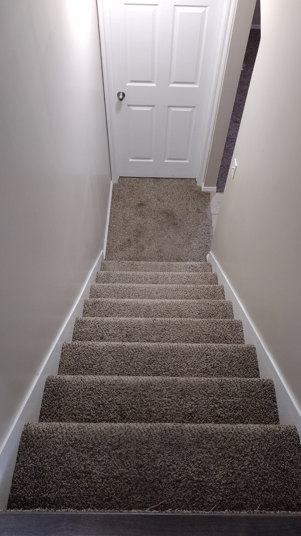 Stairs to basement appt - 6875 S Adventure Way