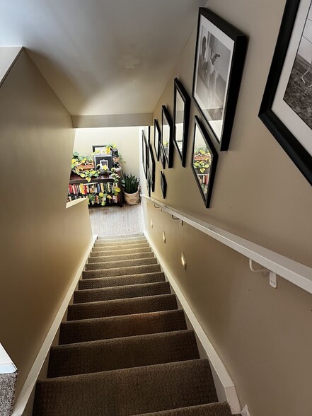 Stairs from Primary and Bedroom 2 - 2028 W 33rd Ave