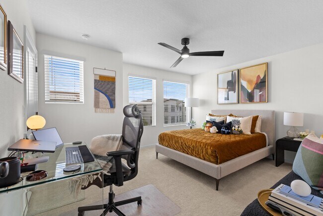 Building Photo - Upgraded 3BR/3.5BA Laureate Park Townhome | 2-Car Garage + EV Charging