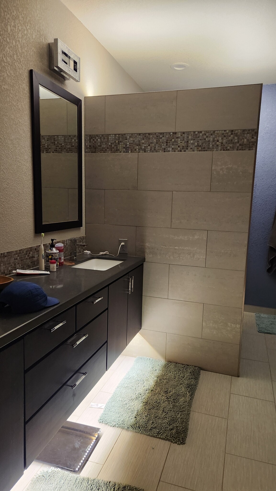 Lighting below sinks and above shower - 175 Creek Rock Rd