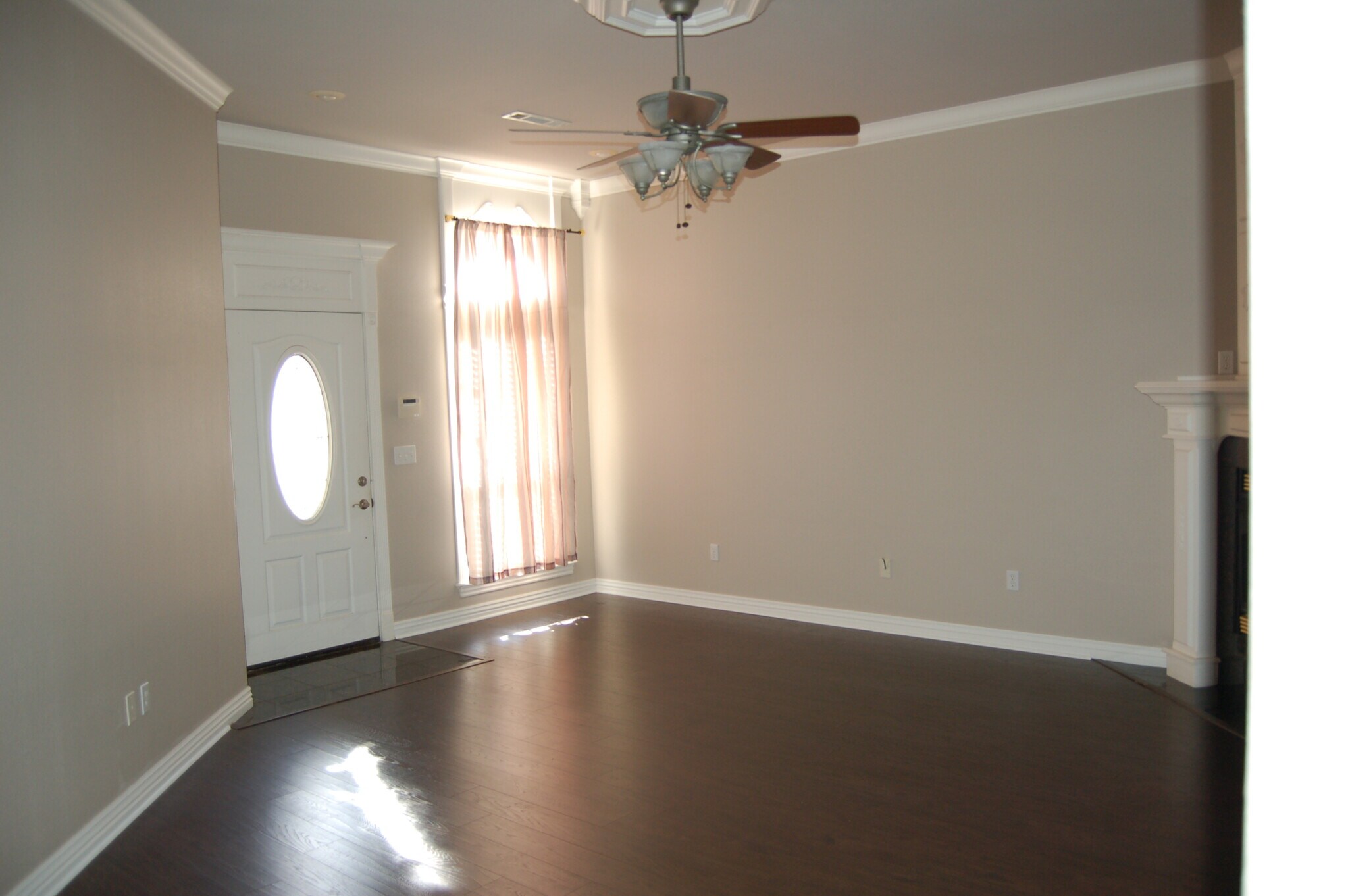 Living room has new laminate flooring - 6188 W Milliken Bnd