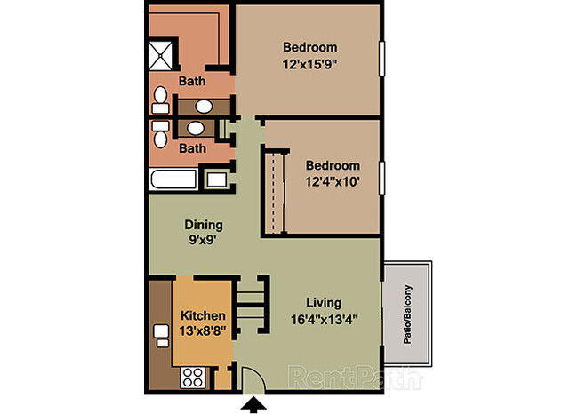 Floorplan - Waterstone Place Apartments