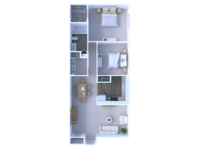 NorrisHills 4 2BD 1Bath - The Communities of Norris Hills at Logan Street