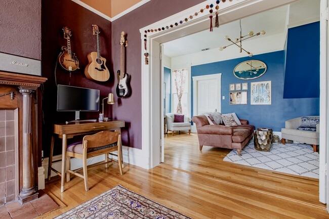 Double Parlor: Living Room/Music Room - 1530 Fulton Street
