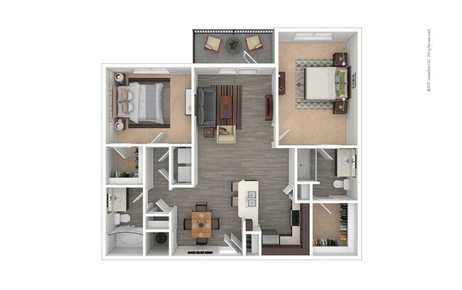 Floorplan - Cortland Midtown East