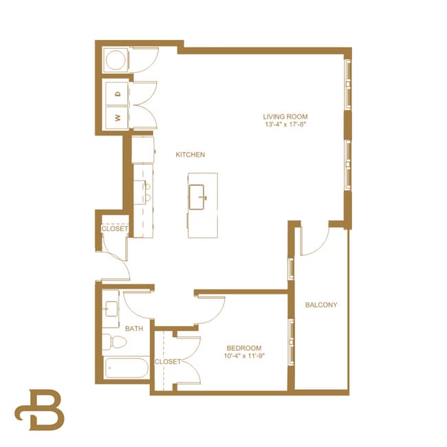 Floorplan - The Birney at Westhampton