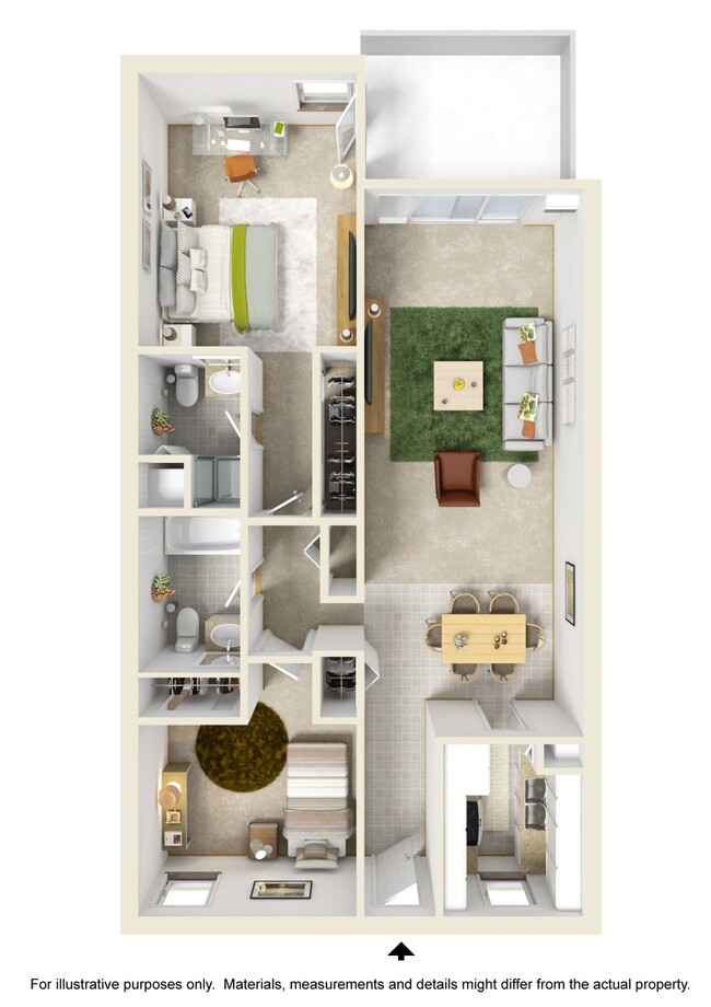 Floorplan - Edelweiss Apartments