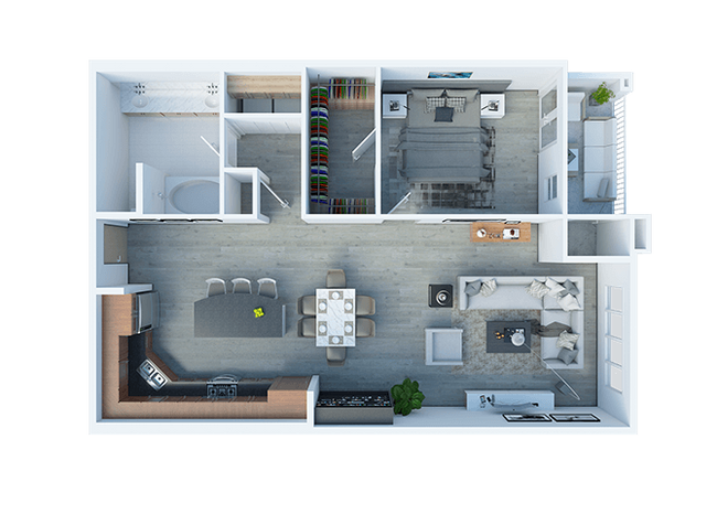 Floorplan - San Pedro Bank Lofts