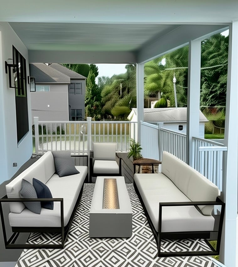Staged Deck - 247 N West St
