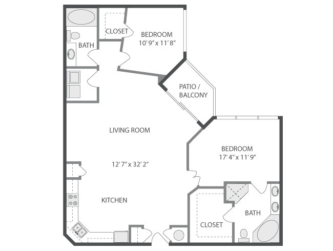 Floorplan - AMLI Lindbergh