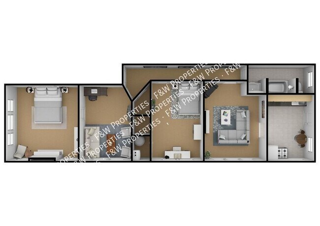 Building Photo - Very spacious 2BR located on the Main Stre...