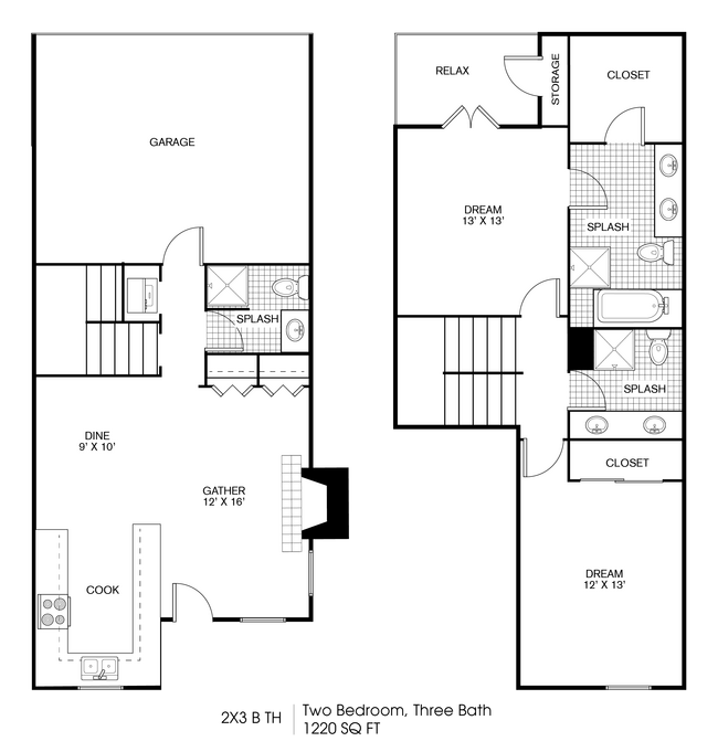 Floorplan - The Iris Apartments