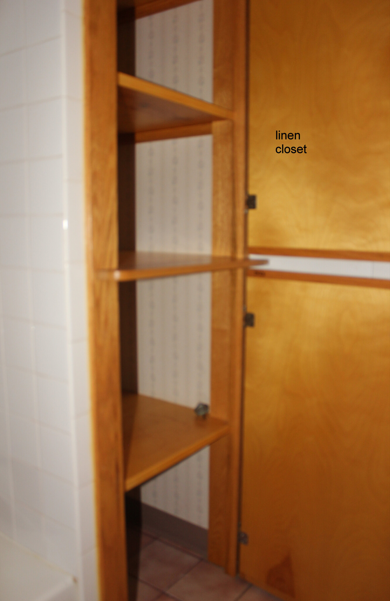 Bath linen closet - 5840 Alderson St