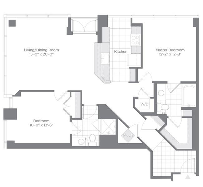 Floorplan - 220 Twentieth Street