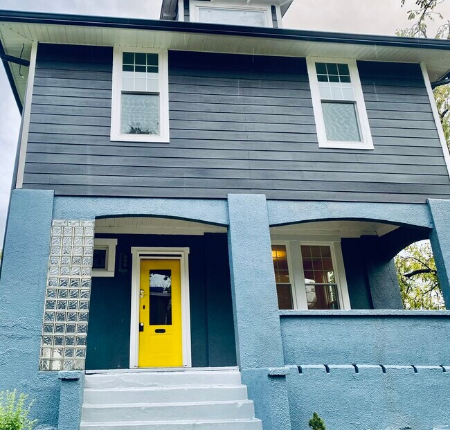 Newly painted front - 219 E Bellefonte Ave