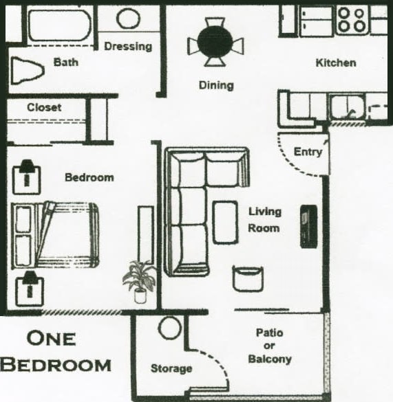 Vintage 1 bed.jpg - Vintage Park 55+ Community