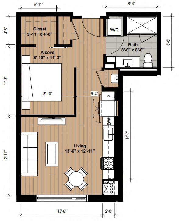 Floorplan - Life Time Living Burlington