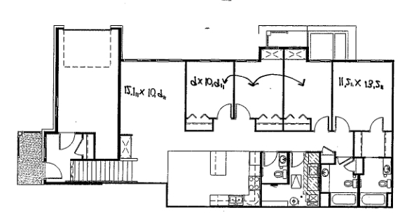 4BR/2.5BA Unit Type A - Bristol Court Apartments