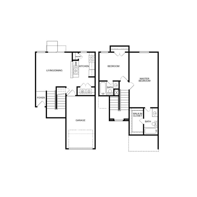 Floorplan - viva townhomes