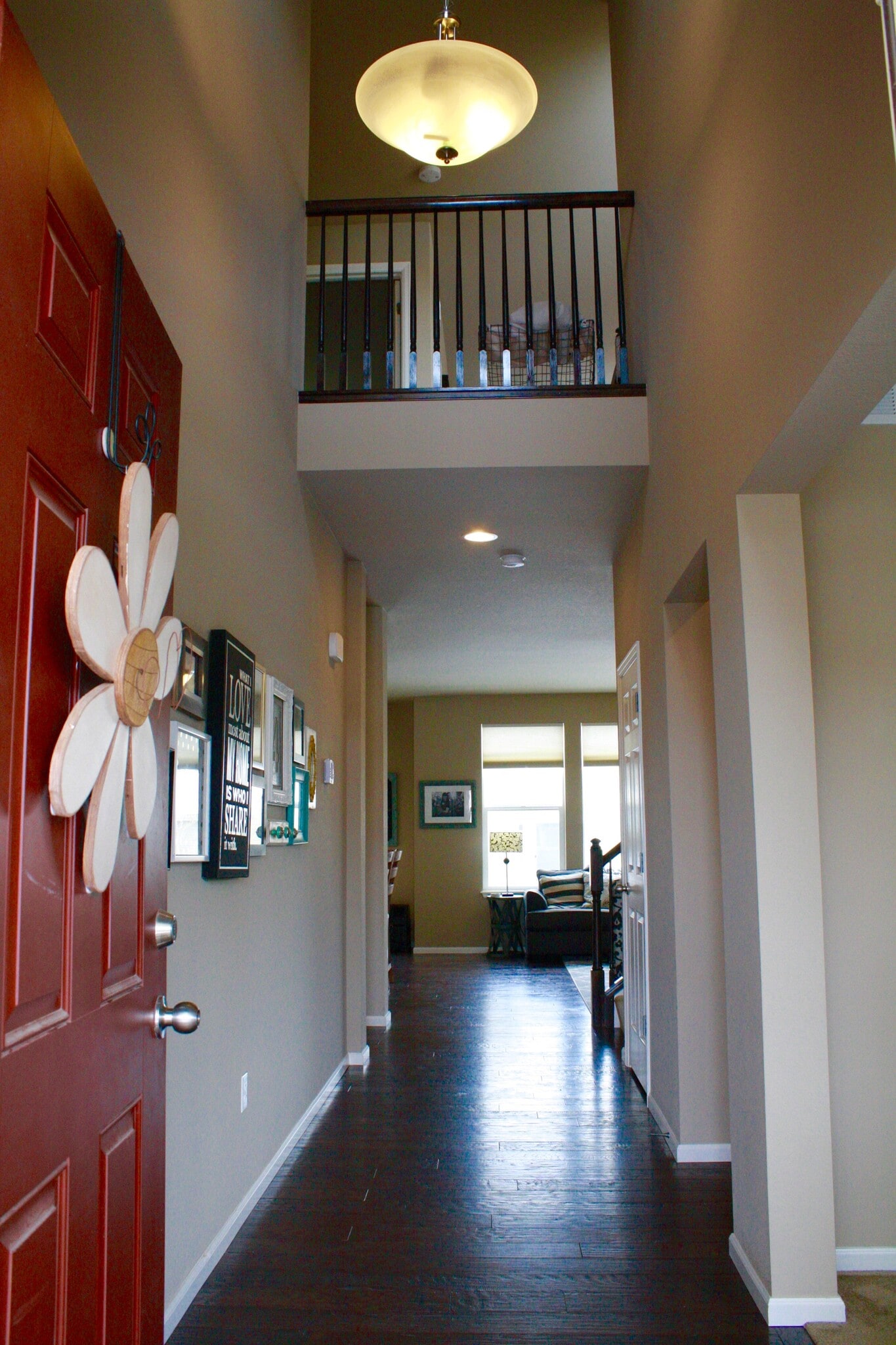 Front entry from front door view - 5132 Exploration Lane