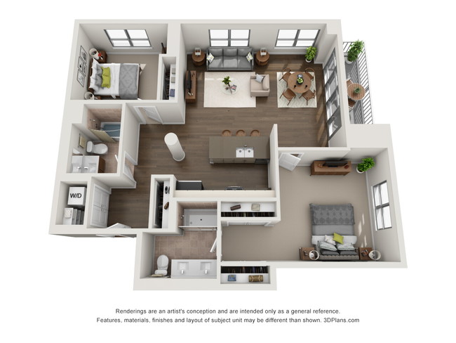 Floorplan - The Madison at Racine