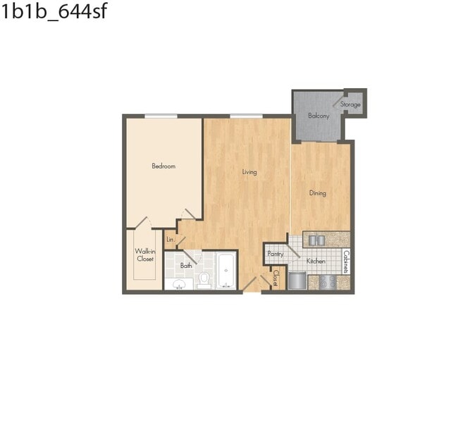 Floorplan - Timbercreek Apartments