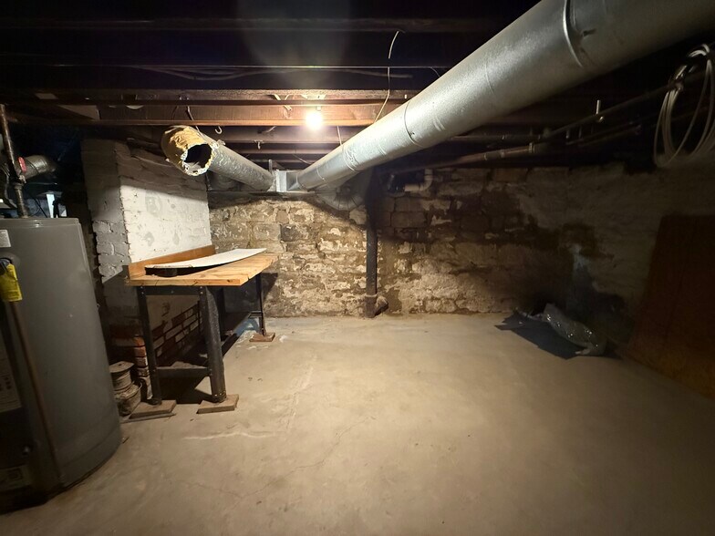 Basement with plenty of storage - 334 Liberty St