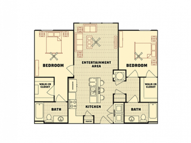 2 Bed, 2 Bath - Yugo Tallahassee Catalyst
