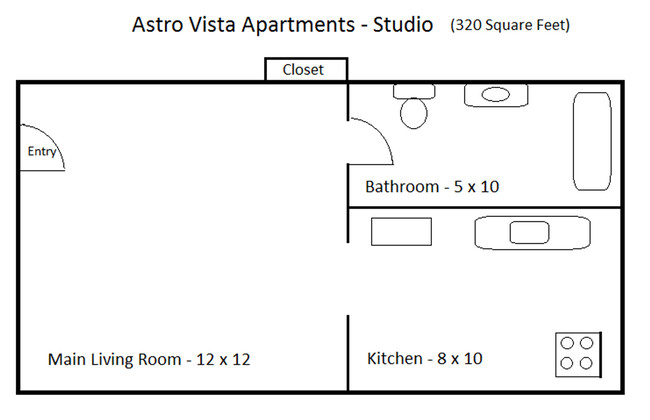 Floorplan - Astro Vista Apartments