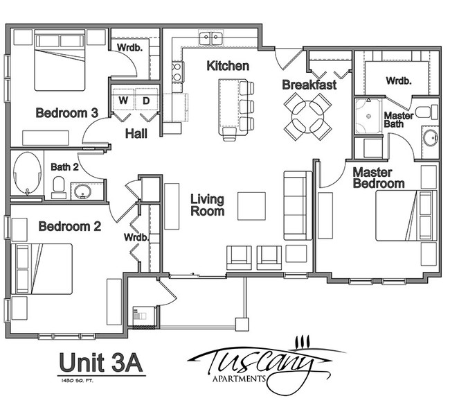 Floorplan - Tuscany Place