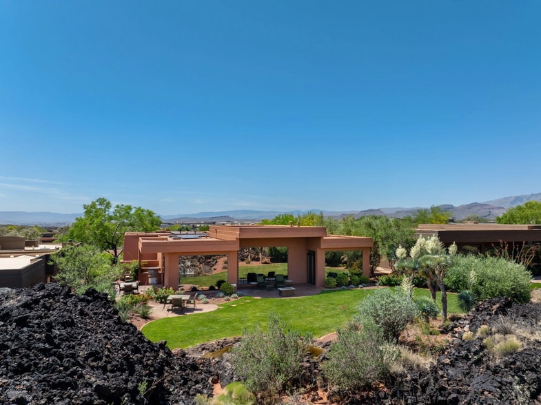Wide-Angle Perspective of Generous Secluded Oasis - 1500 E Split Rock Dr
